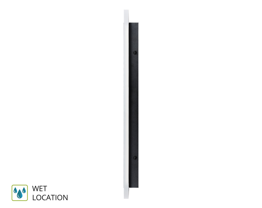 24" LED RGBW Outdoor Wall Sconce, 18W, 120-277V