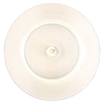 LED Pendant Light, 10W, 120V, White with Wood Grain Finish, Blend Collection