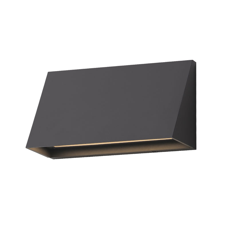Pathfinder Wide LED Wall Sconce, 1210 Lumens, CCT Selectable, 120-277V, Black, Bronze or Silver Finish