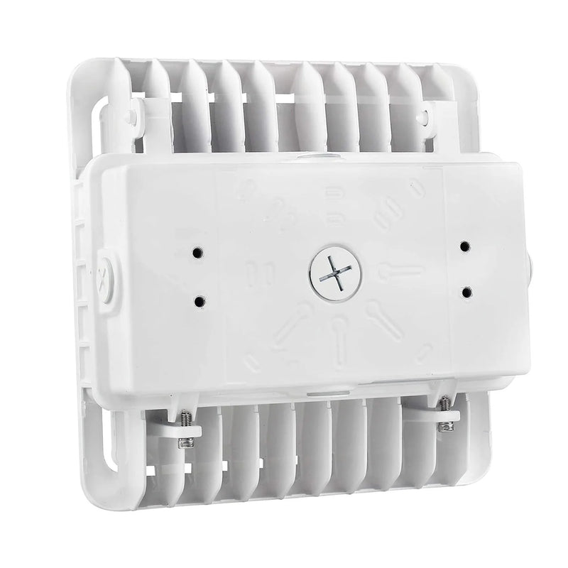 LED Canopy Light, 7150 Lumen Max, Wattage and CCT Selectable, 120-277V