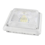 LED Canopy Light, 7150 Lumen Max, Wattage and CCT Selectable, 120-277V