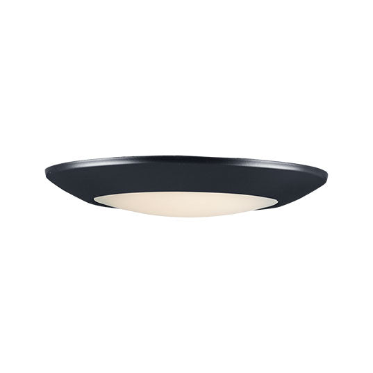 9.25" LED Diverse Flush Mount, 1620 Lumens, 18W, 3000K CCT, 120V, Black, Bronze, or Satin Nickel Finish