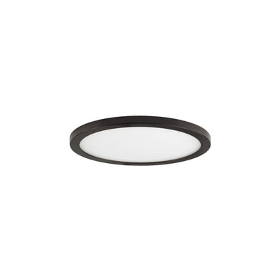 5" LED Wafer Surface Mount, 930 Lumens, 10W, 3000K CCT, 120-277V, ELV Dimming, Black, White, Bronze, or Satin Nickle Finish