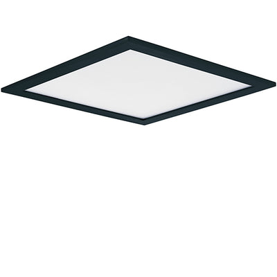 9" LED Square Wafer Surface Mount, 2,250 Lumens, 20W, 3000K CCT, 120-277V, Black, White, Bronze, or Satin Nickle Finish