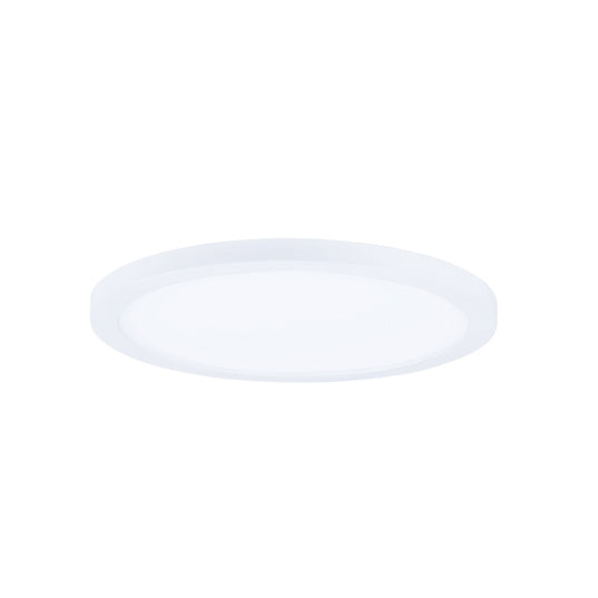 9" LED Wafer Surface Mount, 2,200 Lumens, 20W, 4000K CCT, 120-277V, White Finish