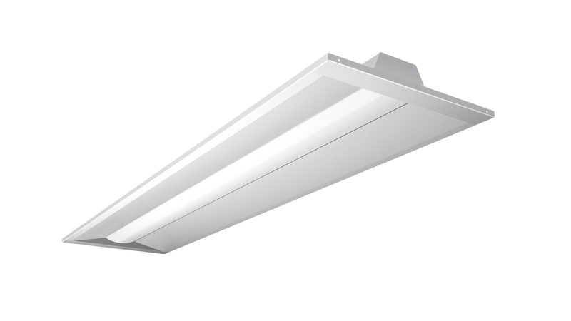 1 x 4 FOOT LED SELECTABLE COLOR TEMP. & WATTAGE TROFFER, AC 120-277V