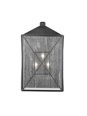 Millennium Lighting, 3 Light Outdoor Wall Sconce, Caswell Collection