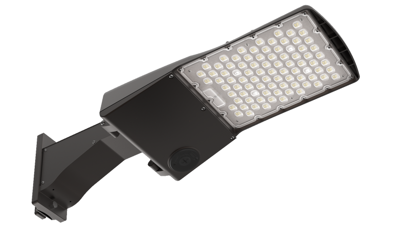 LED Premium Area/Parking Lot Light, 20,400 Lumen Max, Wattage and CCT Selectable, Includes T3, T4, T5 Optics, 120-277V