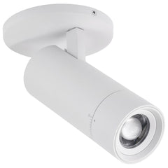 LED Track Light, 15W, CCT Selectable, Beam Adjustable, 120V, White or Black