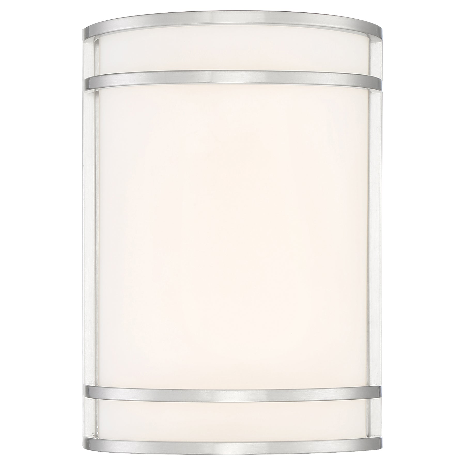 LED Wall Sconce, 60W, Brushed Steel Finish, 120V, Lola Collection