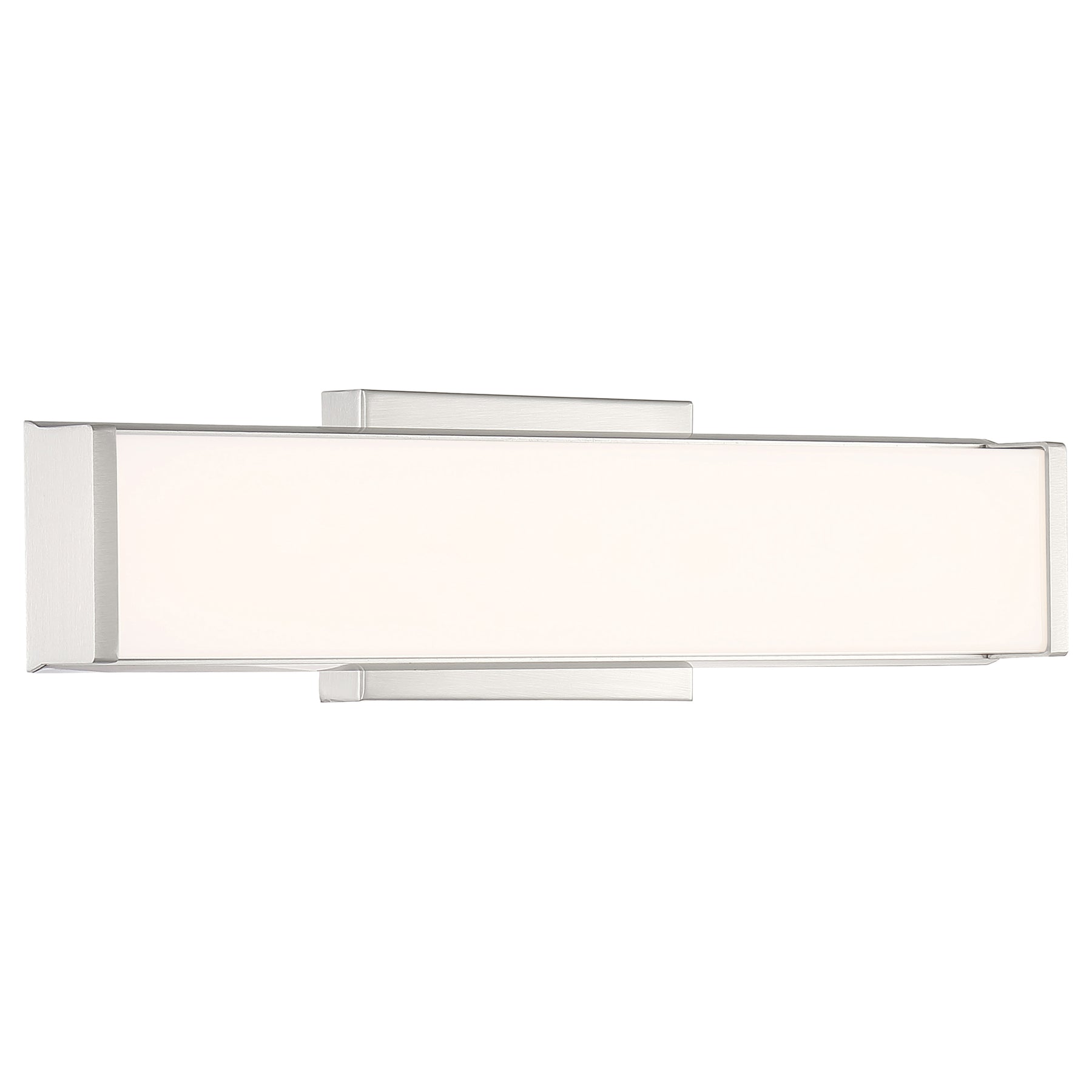 LED Vanity Light, 20W, 120V, Brushed Steel Finish, Citi Collection