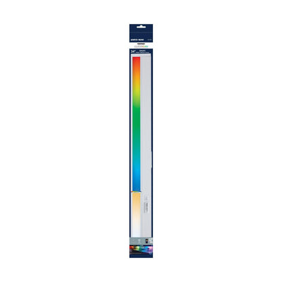 34 Inch LED Under Cabinet Light, SMART Starfish, RGB and Tunable White, White Finish