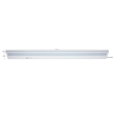 34 Inch LED Under Cabinet Light, SMART Starfish, RGB and Tunable White, White Finish