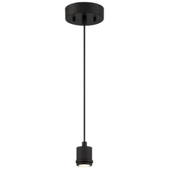 LED Pendant Light, 600 Lumens, 9W, Matte Black Finish, 120V, Port Nine Stark