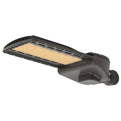 LED Shoebox Area Light, 20929 Lumen Max, Wattage and CCT Selectable, 277-480V, Dark Bronze Finish