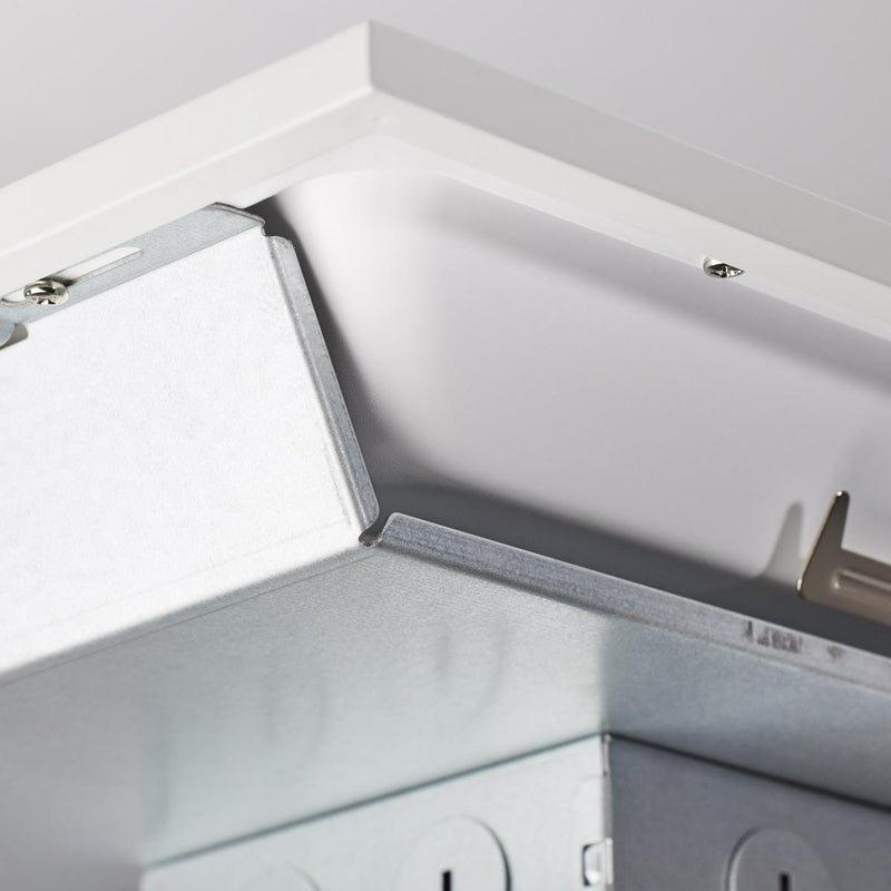 2x4 LED Emergency Backlit Flat Panel, Wattage and CCT Selectable, 100-277V, ColorQuick Technology, PowerQuick Technology