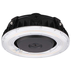 LED Canopy Fixture, 15,322 Lumen Max, 100W, CCT Selectable, Bronze Finish