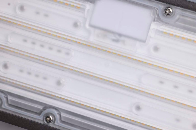 LED Full Cutoff Wall Pack, 11,904 Lumen Max, Wattage and CCT Selectable, 120-277V