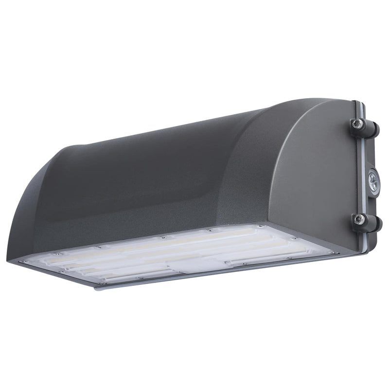 LED Full Cutoff Wall Pack, 11,904 Lumen Max, Wattage and CCT Selectable, 120-277V