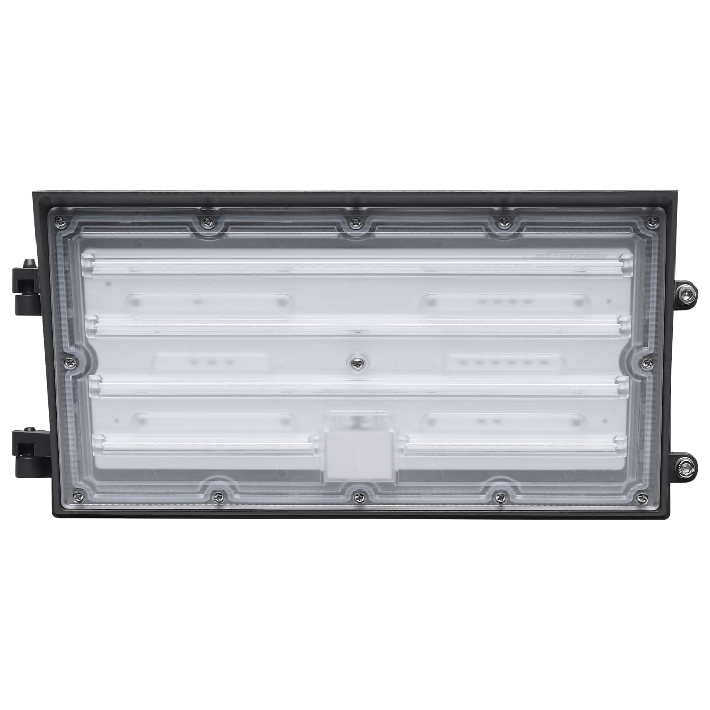 LED Semi Cutoff Wall Pack, 12,436 Lumen Max, Wattage and CCT Selectable, 120-277V, Bronze Finish