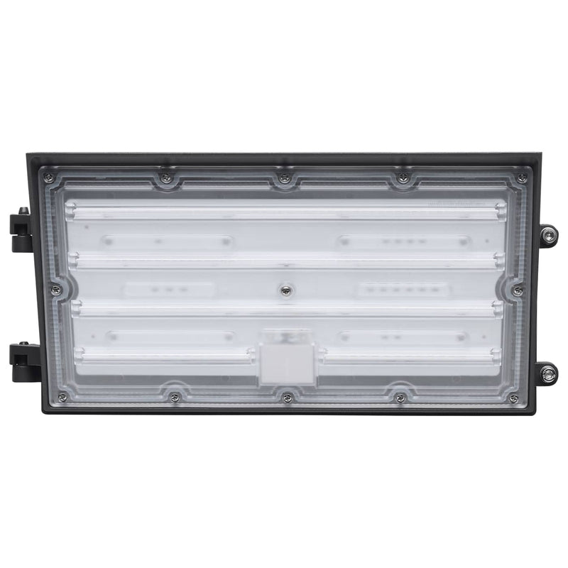 LED Semi Cutoff Wall Pack, 12,436 Lumen Max, Wattage and CCT Selectable, 120-277V, Bronze Finish