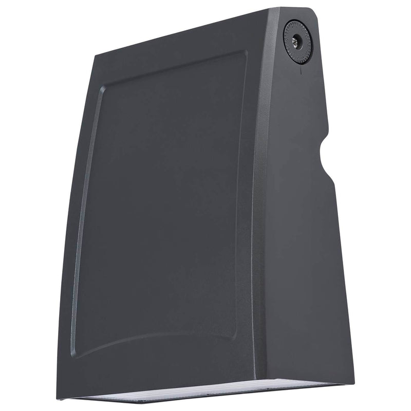 LED Large Adjustable Wall Pack, 11,264 Lumen Max, Wattage and CCT Selectable, 120-277V, Bronze Finish