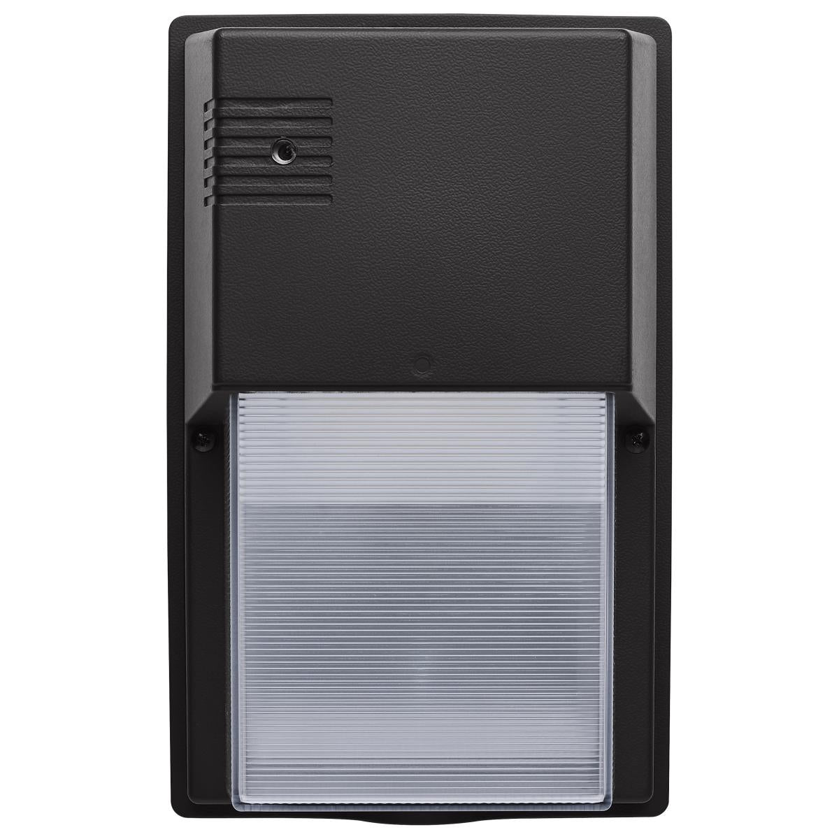 LED Entryway Wall Pack; 10/15/20 Wattage Selectable; 30K/40K/50K CCT Selectable; Bronze or White Finish
