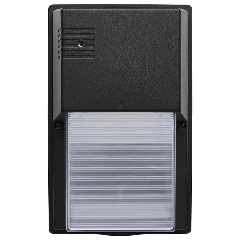LED Entryway Wall Pack; 10/15/20 Wattage Selectable; 30K/40K/50K CCT Selectable; Bronze or White Finish