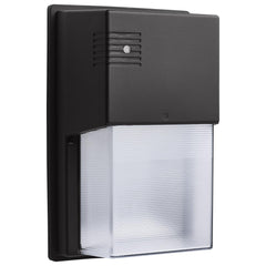 LED Entryway Wall Pack; 10/15/20 Wattage Selectable; 30K/40K/50K CCT Selectable; Bronze or White Finish