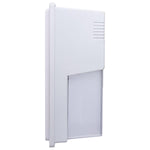 LED Entryway Wall Pack; 10/15/20 Wattage Selectable; 30K/40K/50K CCT Selectable; Bronze or White Finish