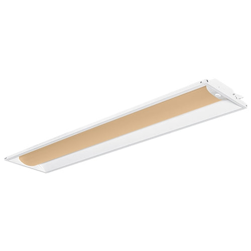 1 x 4 Foot Sensor Based LED Troffer, 3950 Lumen Max, Wattage and CCT Selectable, 120-277V