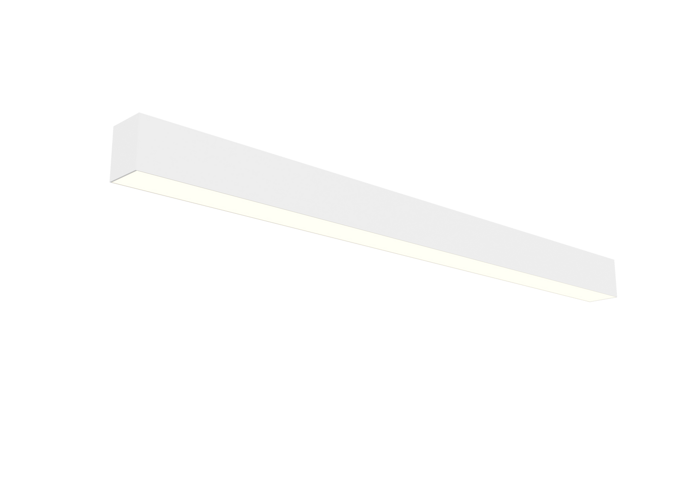 6 FT LED Direct/Indirect Suspended Linear Fixture G2, 7000 Lumen Max ...
