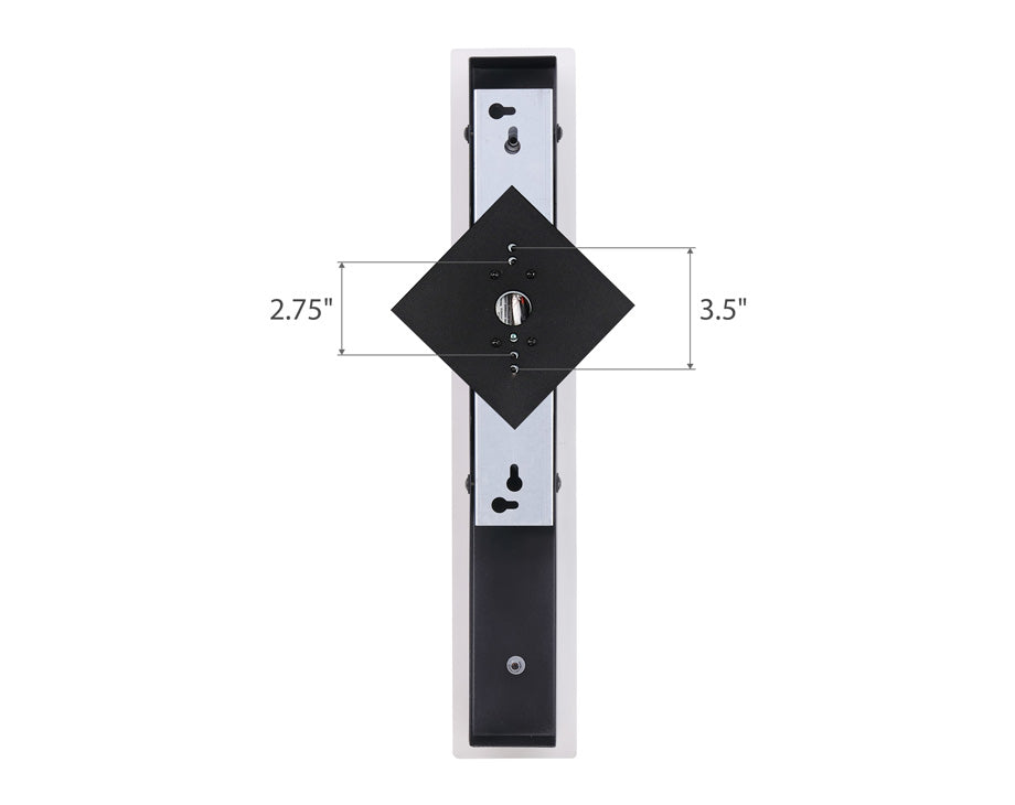 24" LED RGBW Outdoor Wall Sconce Narrow, 18W, 120-277V