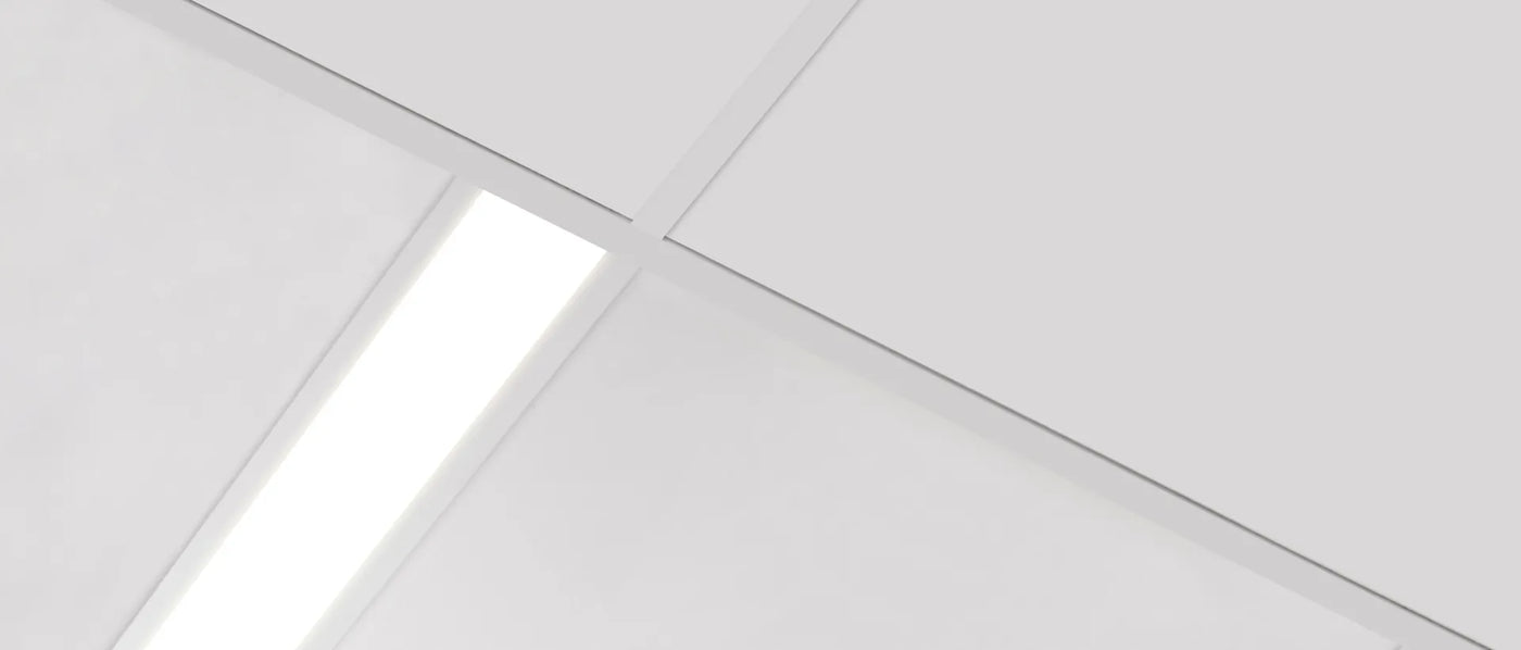 8FT Slim 6" Linear Recessed Light, 3800 Lumen Max, Wattage and CCT Selectable, 110-277V
