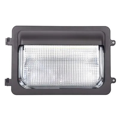 LED Traditional Wall Packs, 12,286 Lumen Max, Wattage and CCT Selectable, Photocell Included, 120-277V, Bronze, Black or White Finish