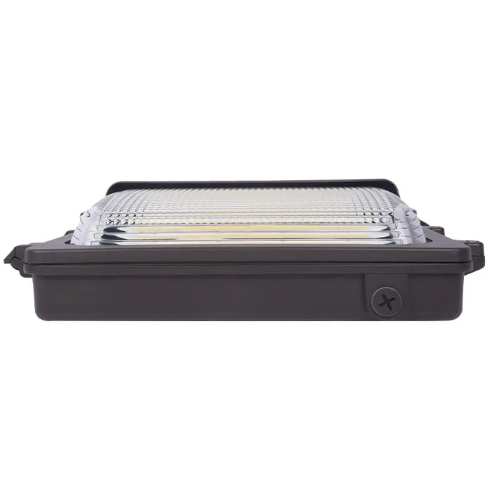 LED Traditional Wall Packs, 12,286 Lumen Max, Wattage and CCT Selectable, Photocell Included, 120-277V, Bronze, Black or White Finish