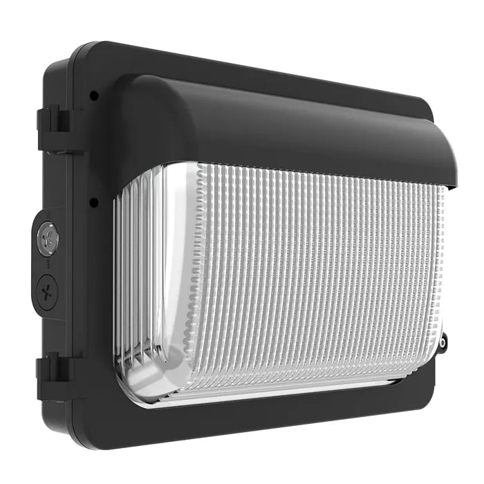 LED Traditional Wall Packs, 12,286 Lumen Max, Wattage and CCT Selectable, Photocell Included, 120-277V, Bronze, Black or White Finish