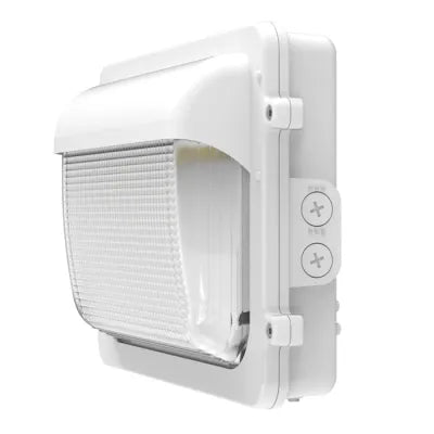 LED Traditional Wall Packs, 12,286 Lumen Max, Wattage and CCT Selectable, Photocell Included, 120-277V, Bronze, Black or White Finish