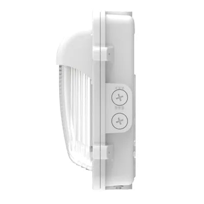 LED Traditional Wall Packs, 12,286 Lumen Max, Wattage and CCT Selectable, Photocell Included, 120-277V, Bronze, Black or White Finish