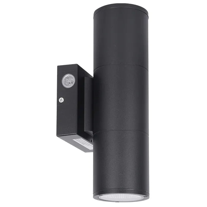 4" LED Wall Mount Cylinder Light, 2300 Lumens, 20W, CCT Selectable, 120-347V, Black or White Finish