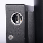4" LED Wall Mount Cylinder Light, 2300 Lumens, 20W, CCT Selectable, 120-347V, Black or White Finish