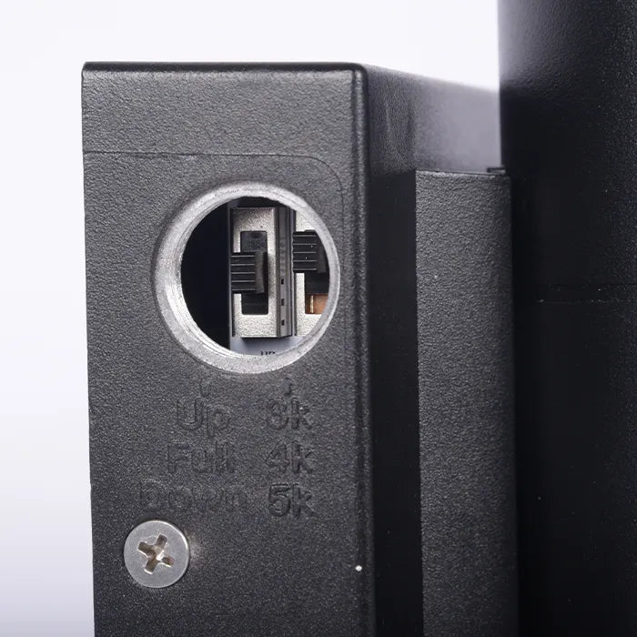 4" LED Wall Mount Cylinder Light, 2300 Lumens, 20W, CCT Selectable, 120-347V, Black or White Finish