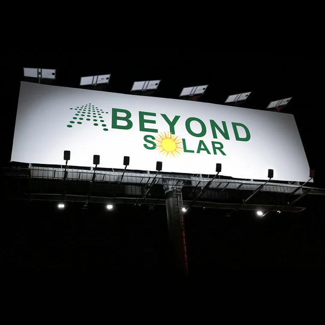 Solar Billboard Light, 4200 Lumens, 30W, 3000K-6000K