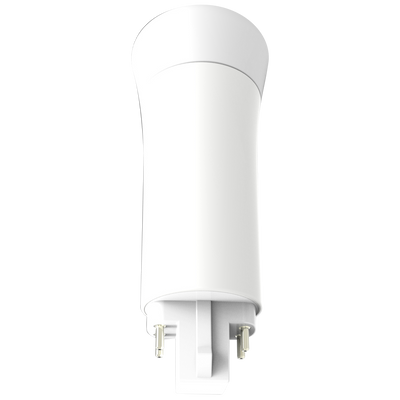 LED Electronic ballast compatible 4pin CFL, 1,000 Lumens, 9W, 2700K, 3000K, 35000K, or 4000K CCT, Horizontal or Vertical Base