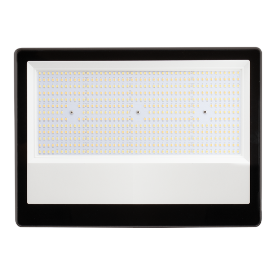 LED Flood Light, 30,000 Lumen Max, Wattage and CCT Selectable, 120-277V, Integrated Photocell