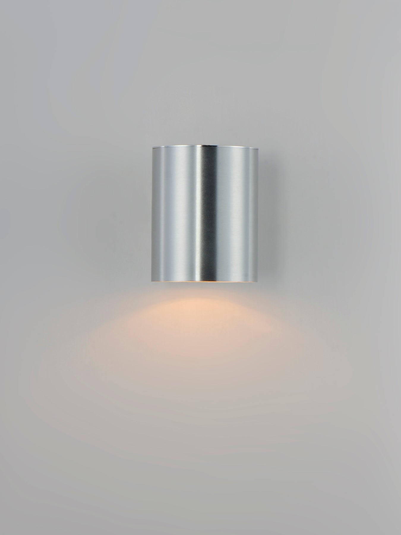 5" Cylinder Up/Down Light, 360 Lumens, 8 Watt, 120 Volts, Brushed Aluminum or Black Finish