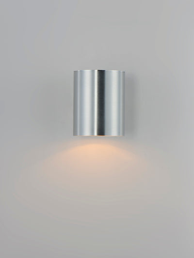 5" Cylinder Up/Down Light, 360 Lumens, 8 Watt, 120 Volts, Brushed Aluminum or Black Finish