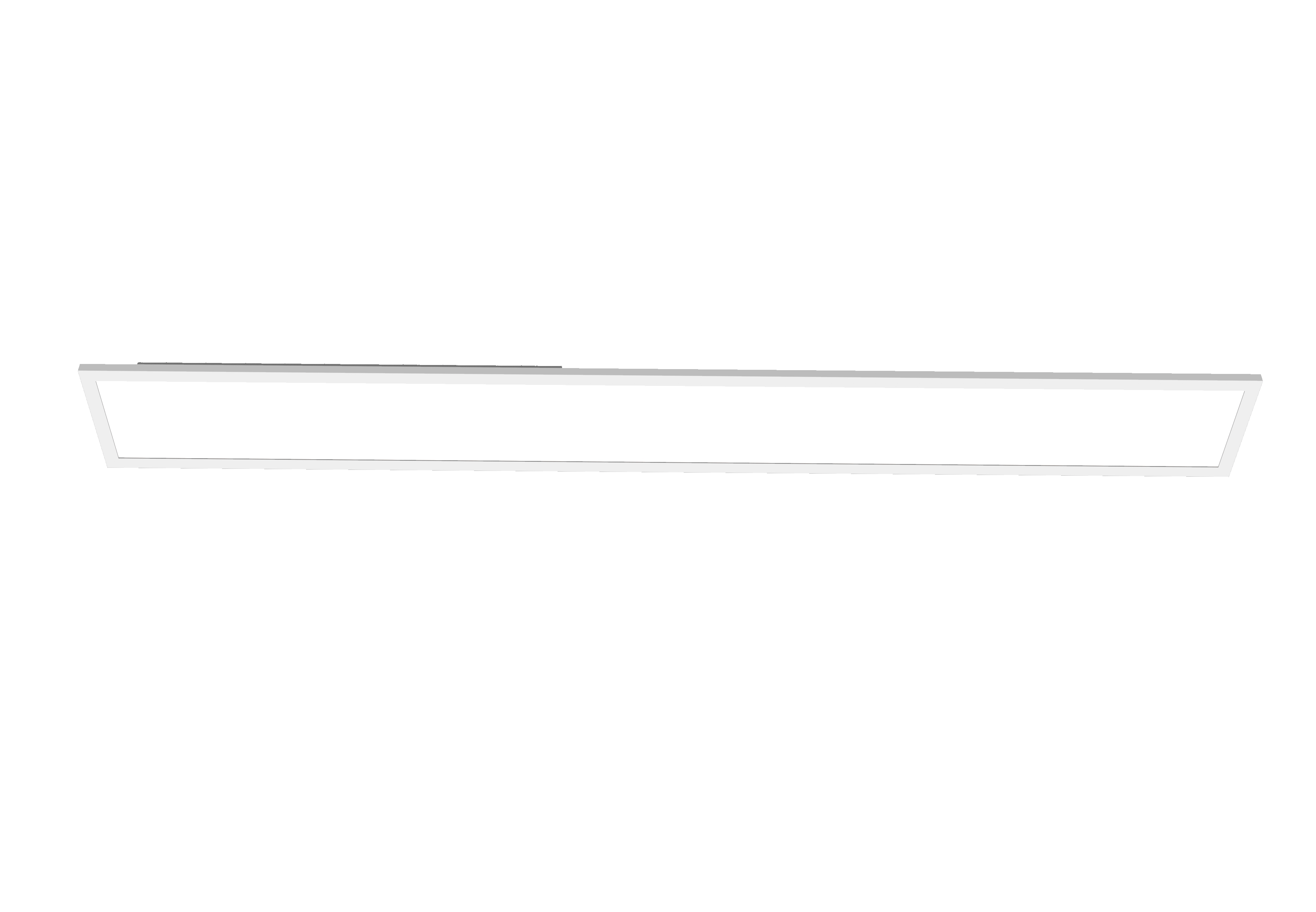 4FT LED Slim Linear Recessed Panel, Wattage Selectable | Warehouse ...