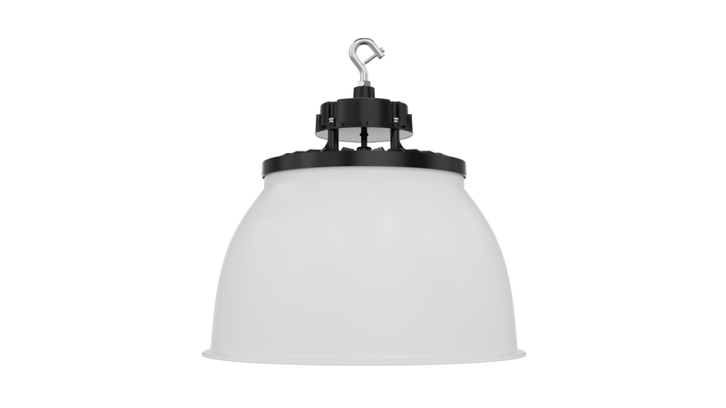 Aries G4 LED UFO High Bay, 24,000 Lumen Max, Wattage and CCT Selectable,  Black Finish, Comparable to 320-400 Watt HID Fixture, 120-277V