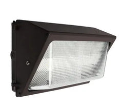 LED Traditional Wall Pack, 9000 Lumens, 60W, 4000K or 5000K, Photocell Included, 120-277V, Bronze Finish